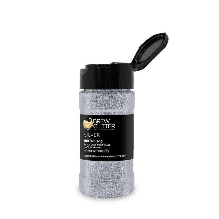 Silver Brew Glitter | Food Grade Beverage Glitter-Brew Glitter®