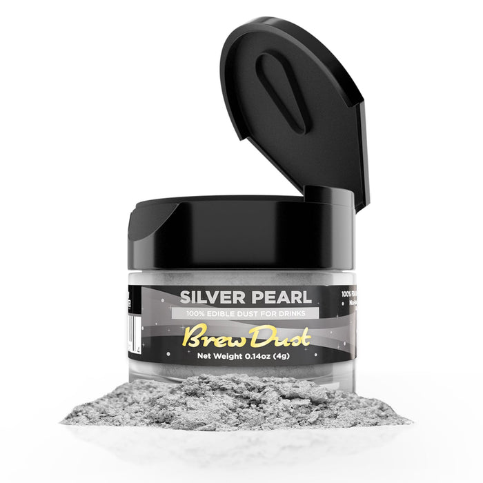 Silver Pearl Brew Dust by the Case-Brew Glitter®