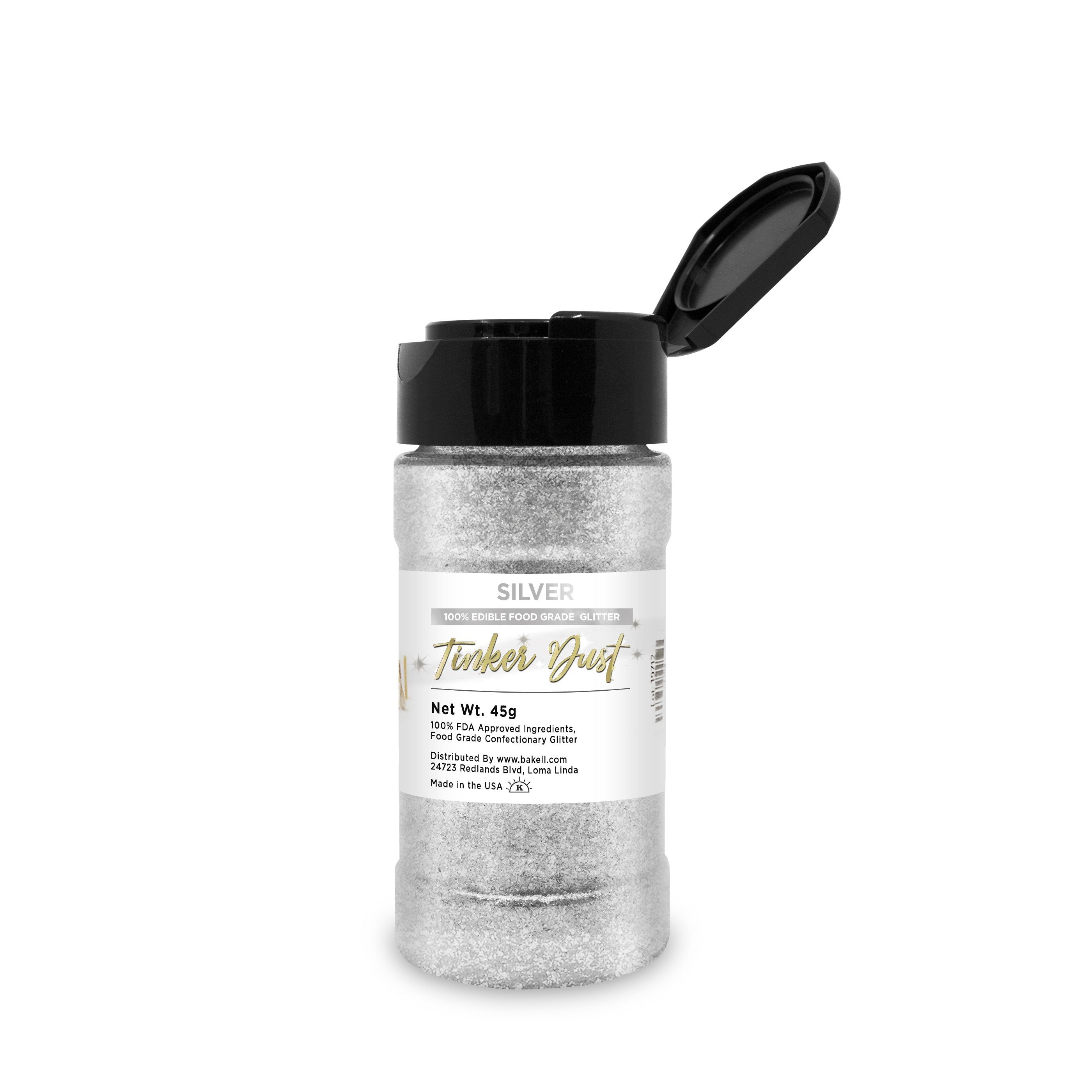 Silver Tinker Dust Edible Glitter | Food Grade Glitter-Brew Glitter®