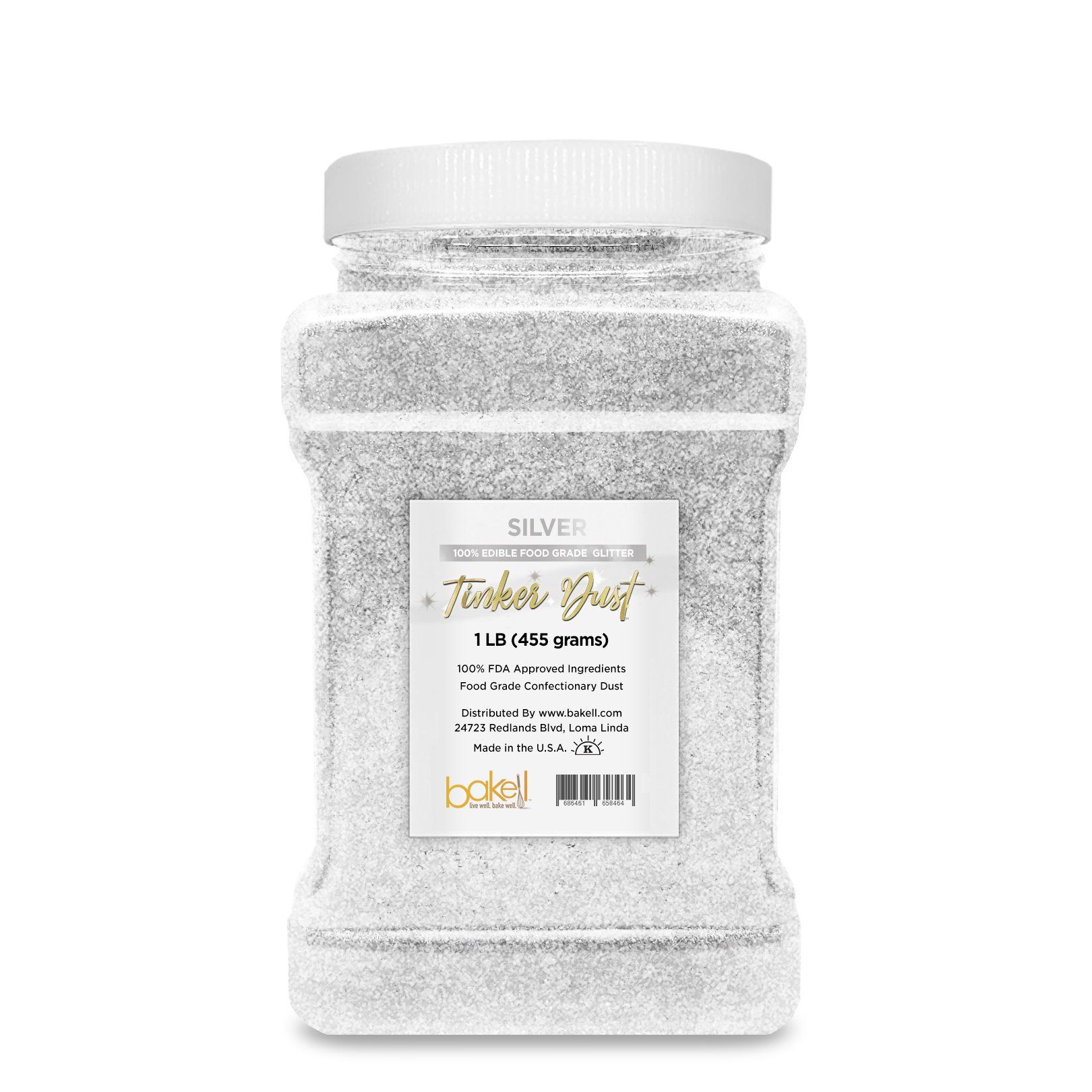 Silver Tinker Dust Edible Glitter | Food Grade Glitter-Brew Glitter®