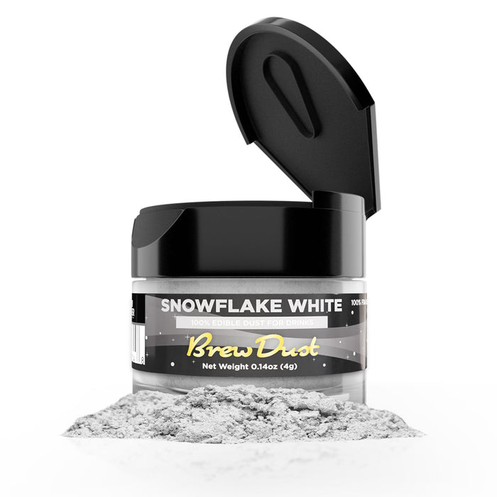 Snowflake White Brew Dust by the Case-Brew Glitter®