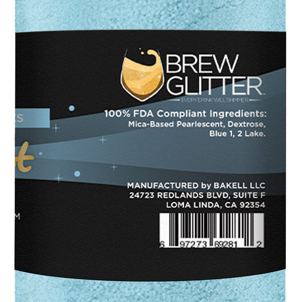 Soft Blue Edible Brew Dust-Brew Glitter®