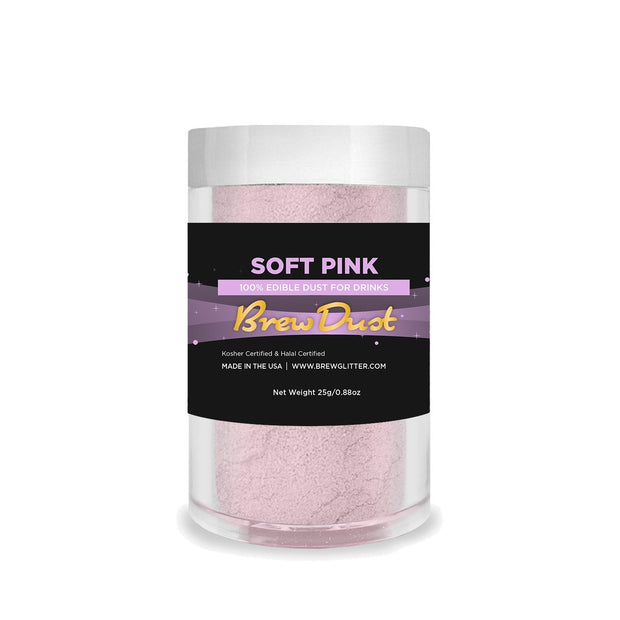 Soft Pink Edible Brew Dust-Brew Glitter®