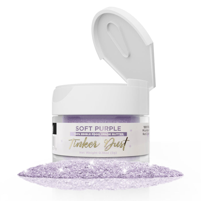 Soft Purple Edible Glitter Tinker Dust | 5 Gram Jar-Brew Glitter®