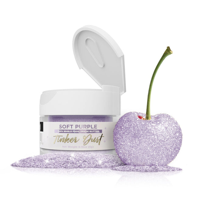 Soft Purple Edible Glitter Tinker Dust | 5 Gram Jar-Brew Glitter®