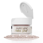 Soft Rose Gold Edible Glitter Tinker Dust | 5 Gram Jar-Brew Glitter®