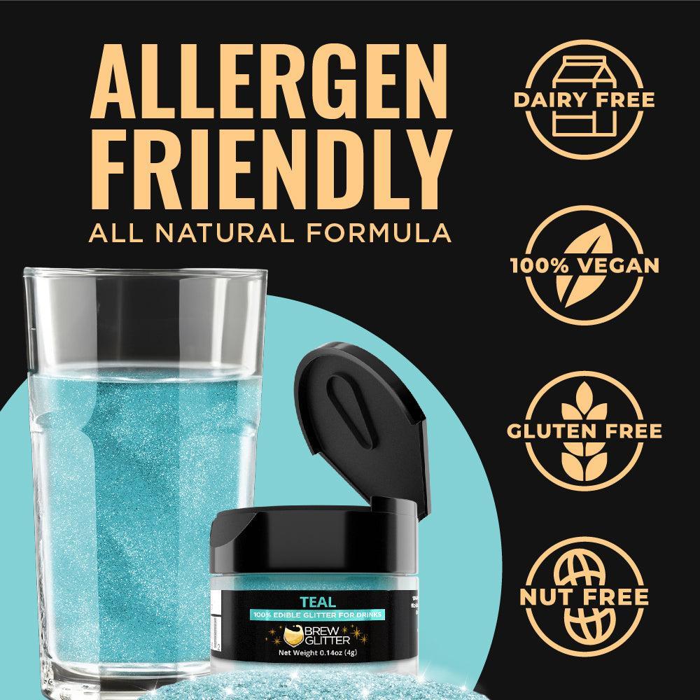 Teal Brew Glitter | Bulk Sizes-Brew Glitter®