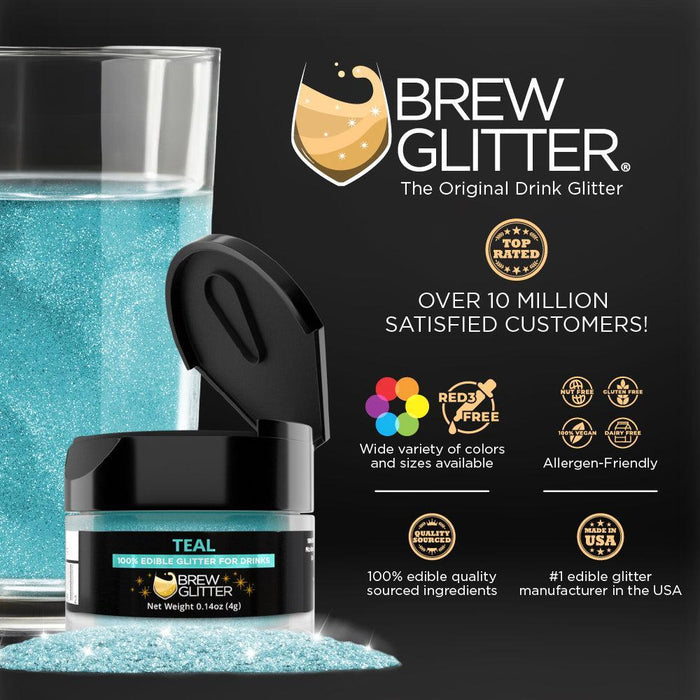 Teal Brew Glitter by the Case-Brew Glitter®