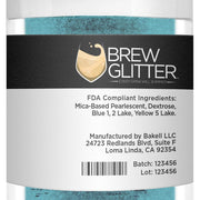 Teal Brew Glitter | Edible Glitter for Sports Drinks & Energy Drinks-Brew Glitter®
