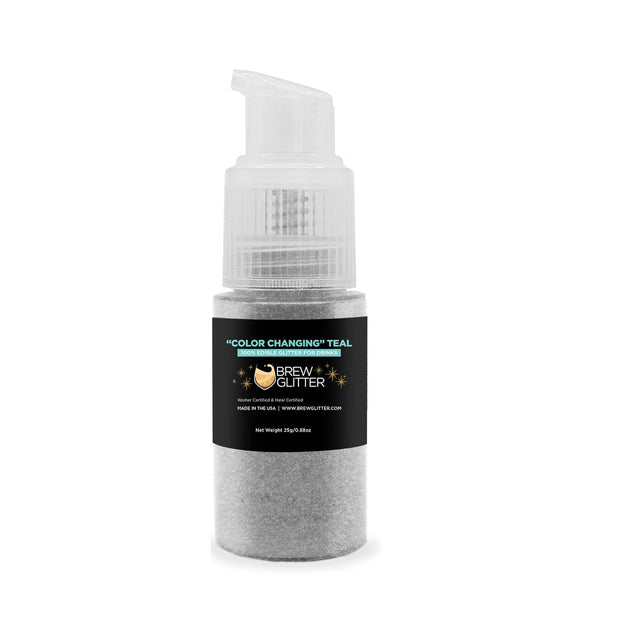 Teal Color Changing Brew Glitter Spray Pump-Brew Glitter®