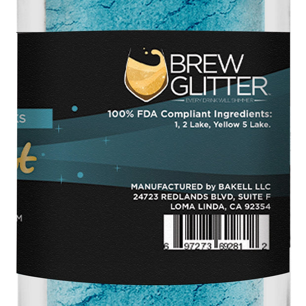 Teal Edible Brew Dust-Brew Glitter®