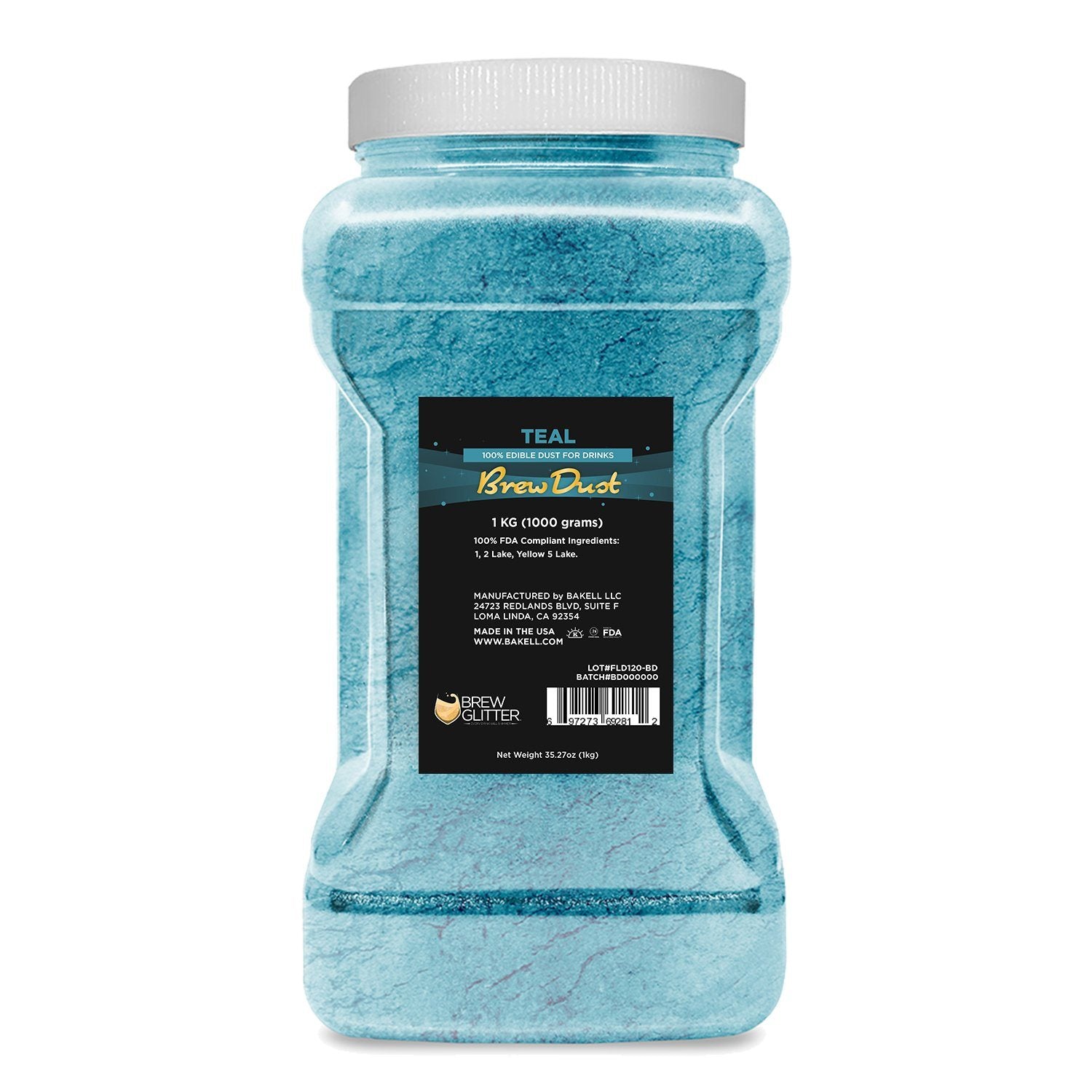 Teal Edible Brew Dust-Brew Glitter®