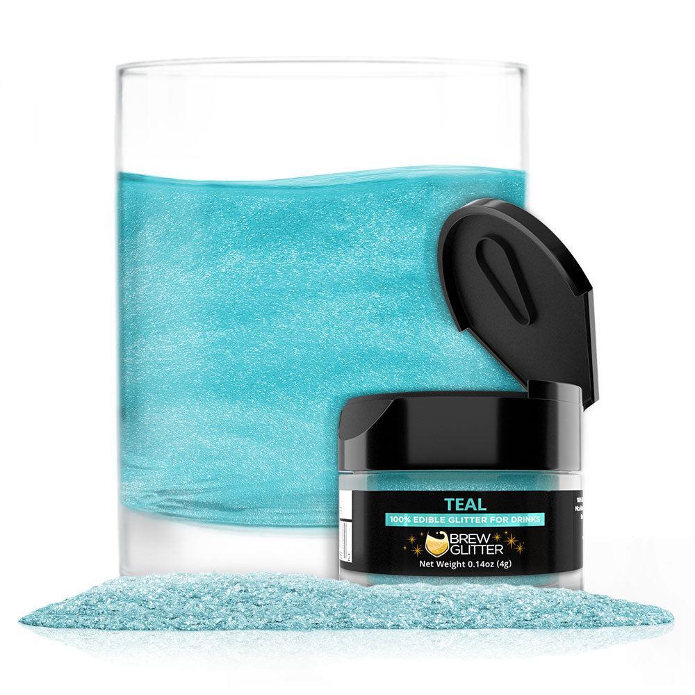 Teal Food Grade Brew Glitter | 4 Gram Jar-Brew Glitter®