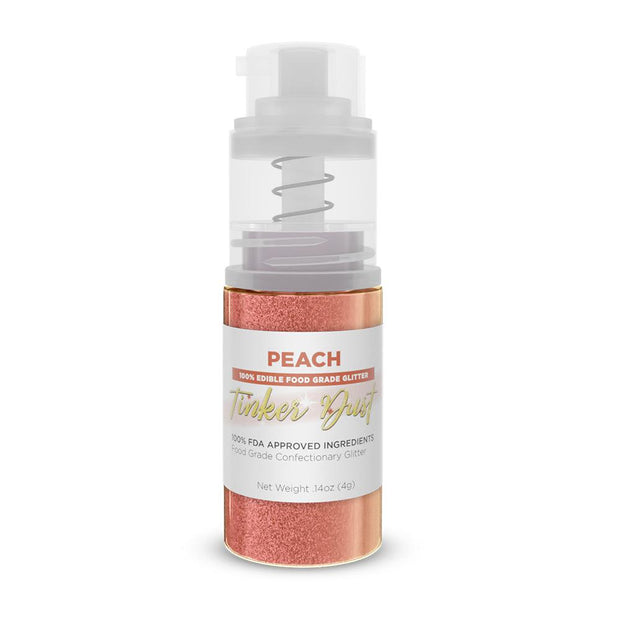 Turquoise and Peach Edible Glitter Spray | Summer Combo Pack 2-PC-Brew Glitter®