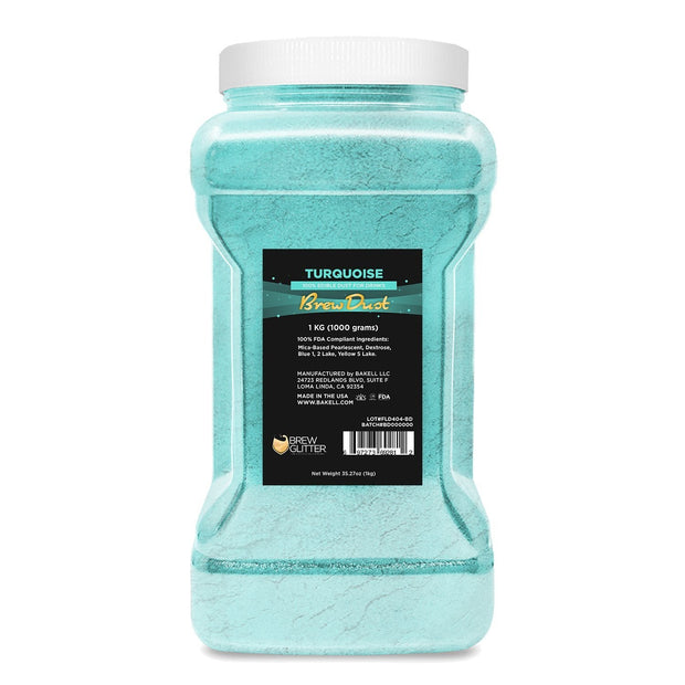 Turquoise Edible Brew Dust-Brew Glitter®