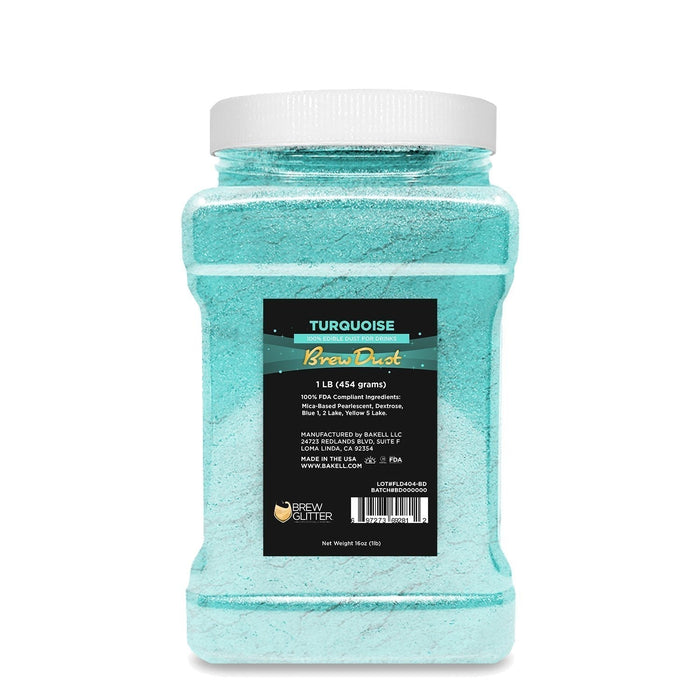 Turquoise Edible Brew Dust-Brew Glitter®