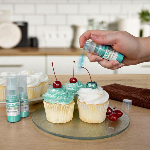 Turquoise Tinker Dust Edible Glitter Spray Pump-Brew Glitter®