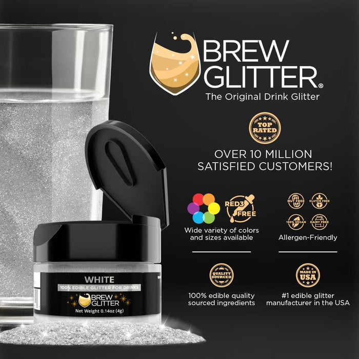 White Brew Glitter by the Case-Brew Glitter®