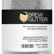 White Brew Glitter | Liquor & Spirits Glitter-Brew Glitter®