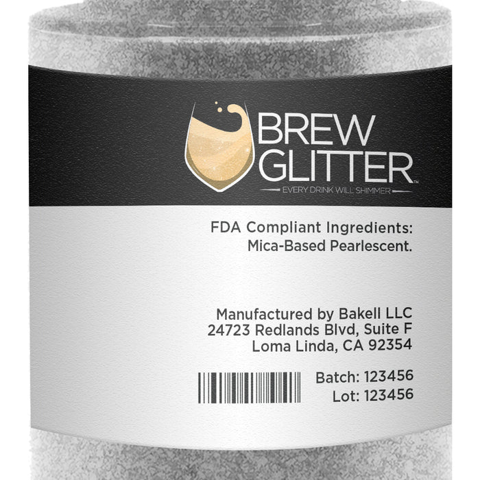 White Brew Glitter Spray Pump by the Case | Private Label-Brew Glitter®