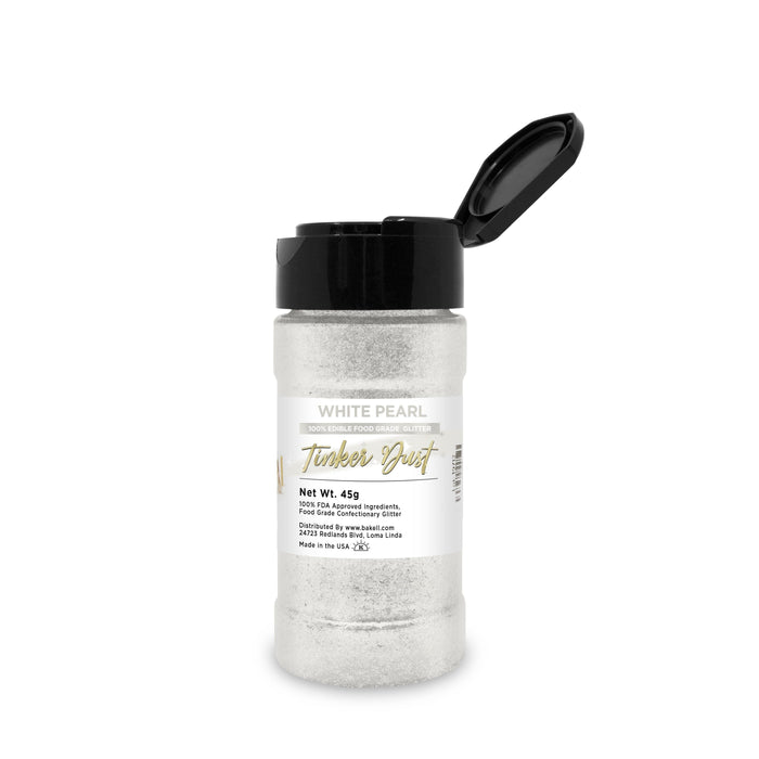 White Pearl Tinker Dust Edible Glitter | Food Grade Glitter-Brew Glitter®