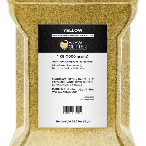 Yellow Brew Glitter by the Case-Brew Glitter®