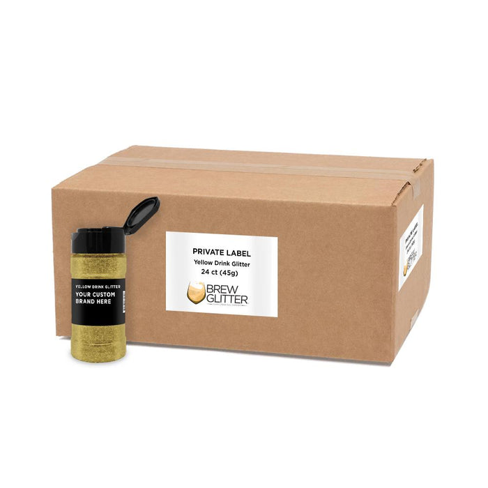 Yellow Brew Glitter by the Case | Private Label-Brew Glitter®