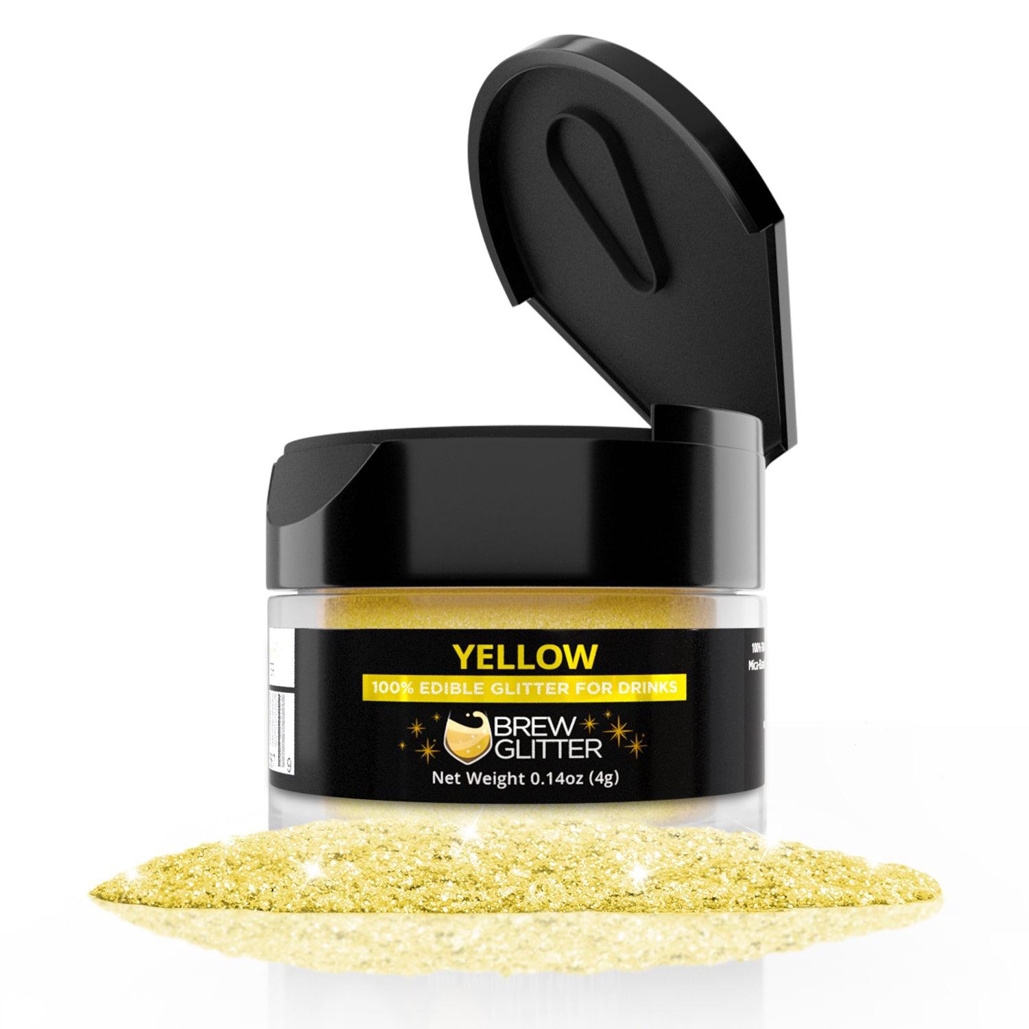 Yellow Brew Glitter | Food Grade Beverage Glitter-Brew Glitter®