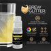 Yellow Color Changing Brew Glitter Mini Spray Pump by the Case | Private Label-Brew Glitter®