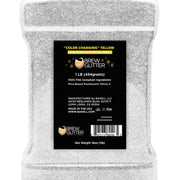 Yellow Edible Color Changing Brew Glitter Wholesale by the Case-Brew Glitter®