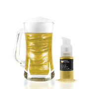 Yellow Edible Glitter Spray Pump for Drinks-Brew Glitter®