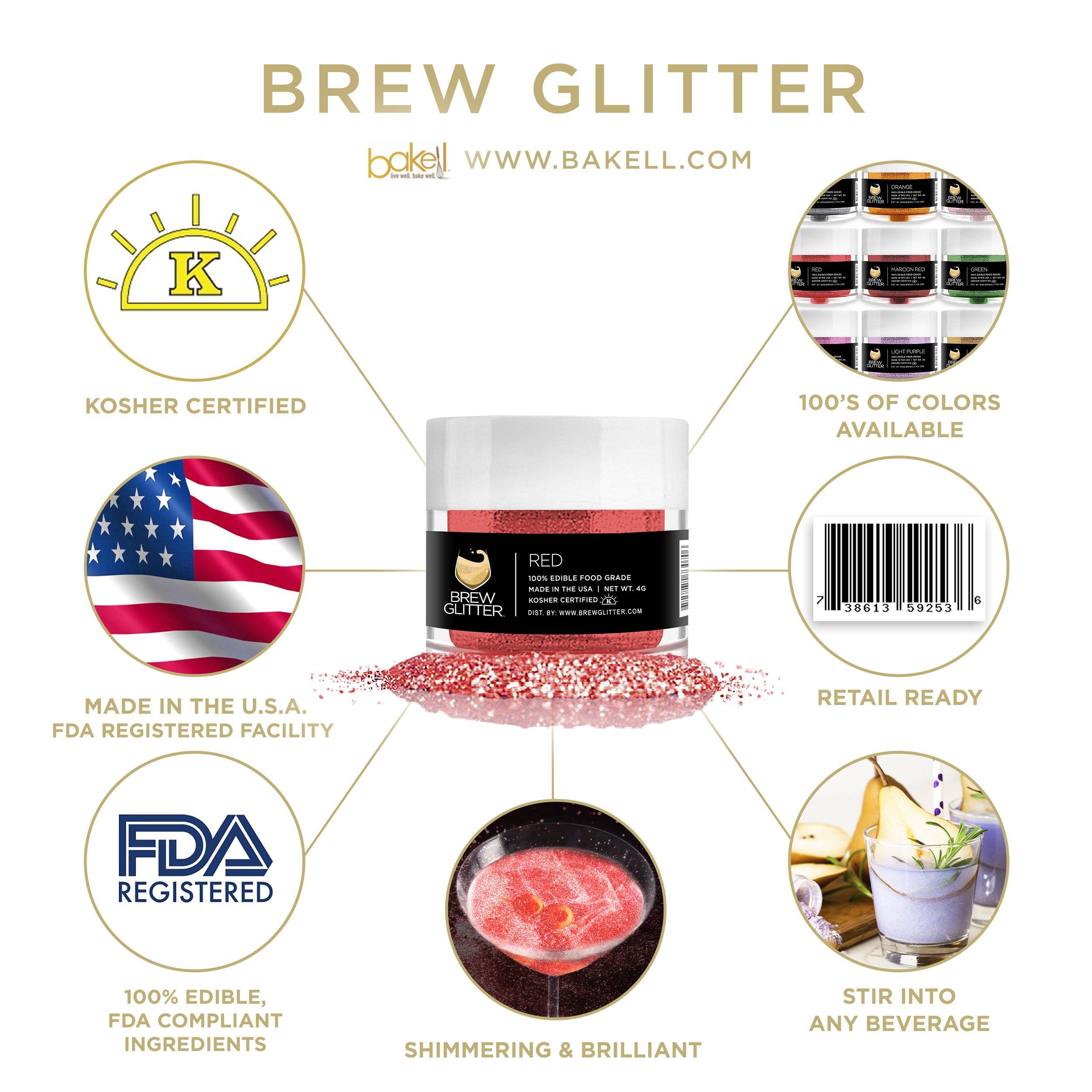 4th of July Brew Glitter Combo Pack Collection A (4 PC SET)-Brew Glitter®