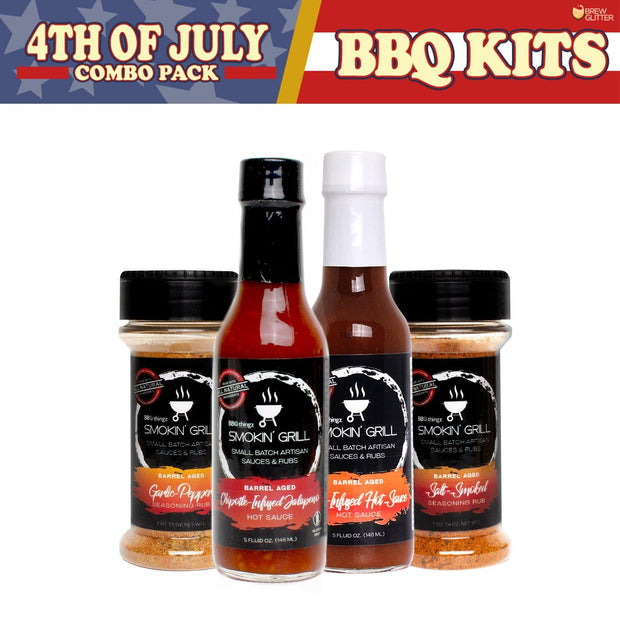 4th of July Collection BBQ Gift Set C (4 PC SET)-Brew Glitter®