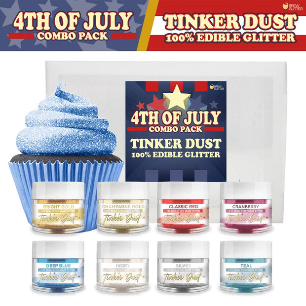 4th of July Tinker Dust Combo Pack Collection A (8 PC SET)-Brew Glitter®