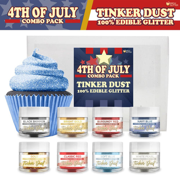 4th of July Tinker Dust Combo Pack Collection B (8 PC SET)-Brew Glitter®