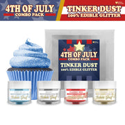 4th of July Tinker Dust Combo Pack Collection C (4 PC SET)-Brew Glitter®