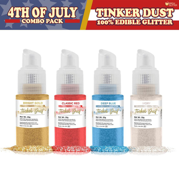 4th of July Tinker Dust Spray Pump Combo Pack Collection A (4 PC SET)-Brew Glitter®