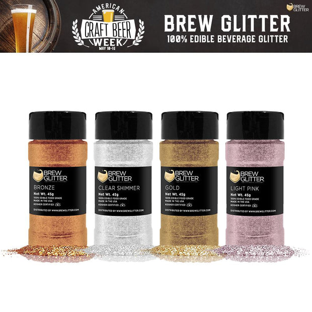 American Craft Beer Week Brew Glitter Combo Pack A (4 PC SET)-Brew Glitter®