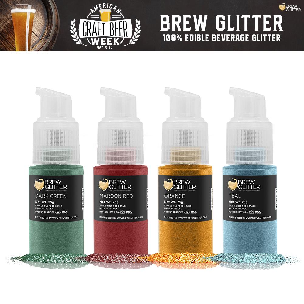 American Craft Beer Week Brew Glitter Spray Pump Combo Pack B (4 PC SET)-Brew Glitter®