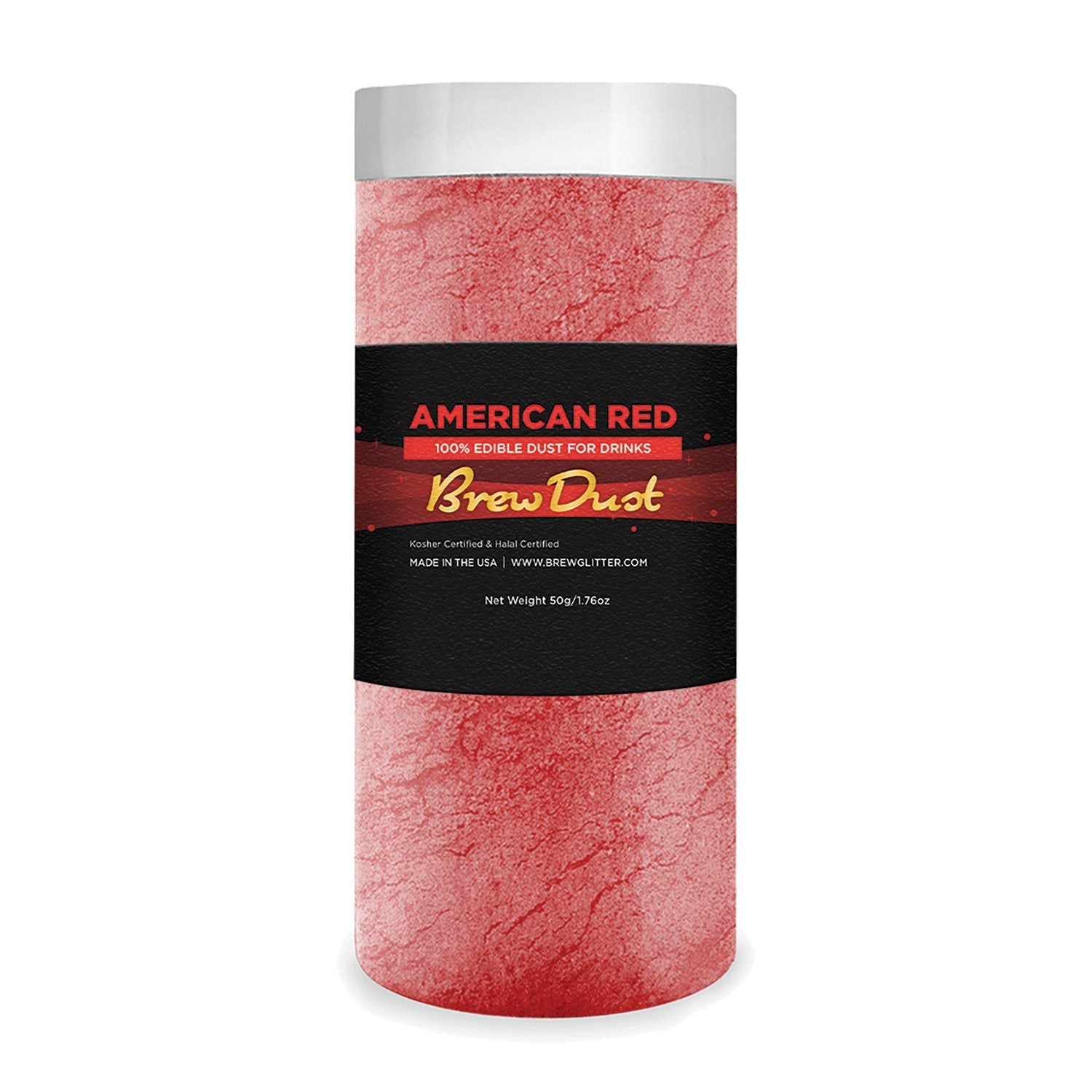 American Red Edible Brew Dust | Bulk Sizes-Brew Glitter®