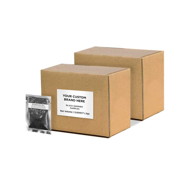 Black Brew Glitter Sample Packs by the Case | Private Label-Brew Glitter®