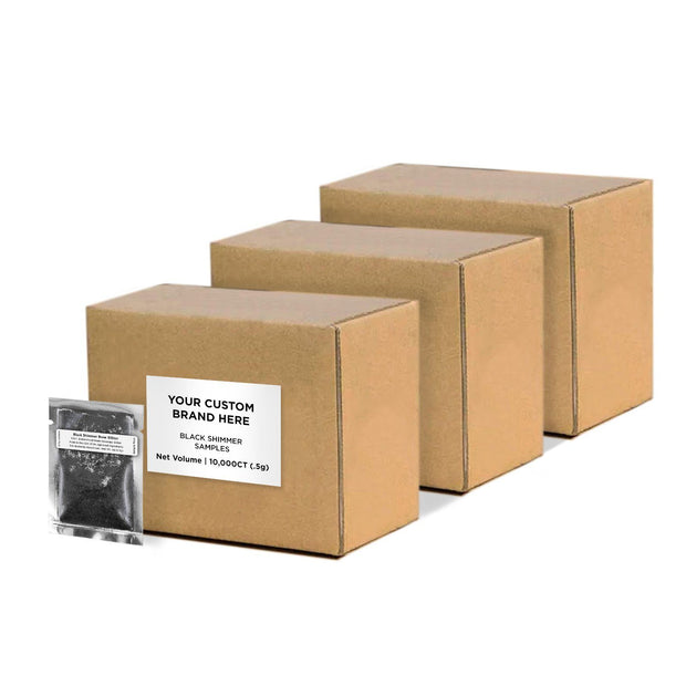 Black Brew Glitter Sample Packs by the Case | Private Label-Brew Glitter®