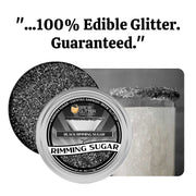 Black Cocktail Rimming Sugar-Brew Glitter®