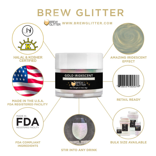 Black Friday Iridescent Brew Glitter Combo Pack Collection (5 PC Set)-Brew Glitter®