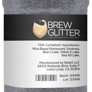 Black Shimmer Brew Glitter | 45g Shaker-Brew Glitter®