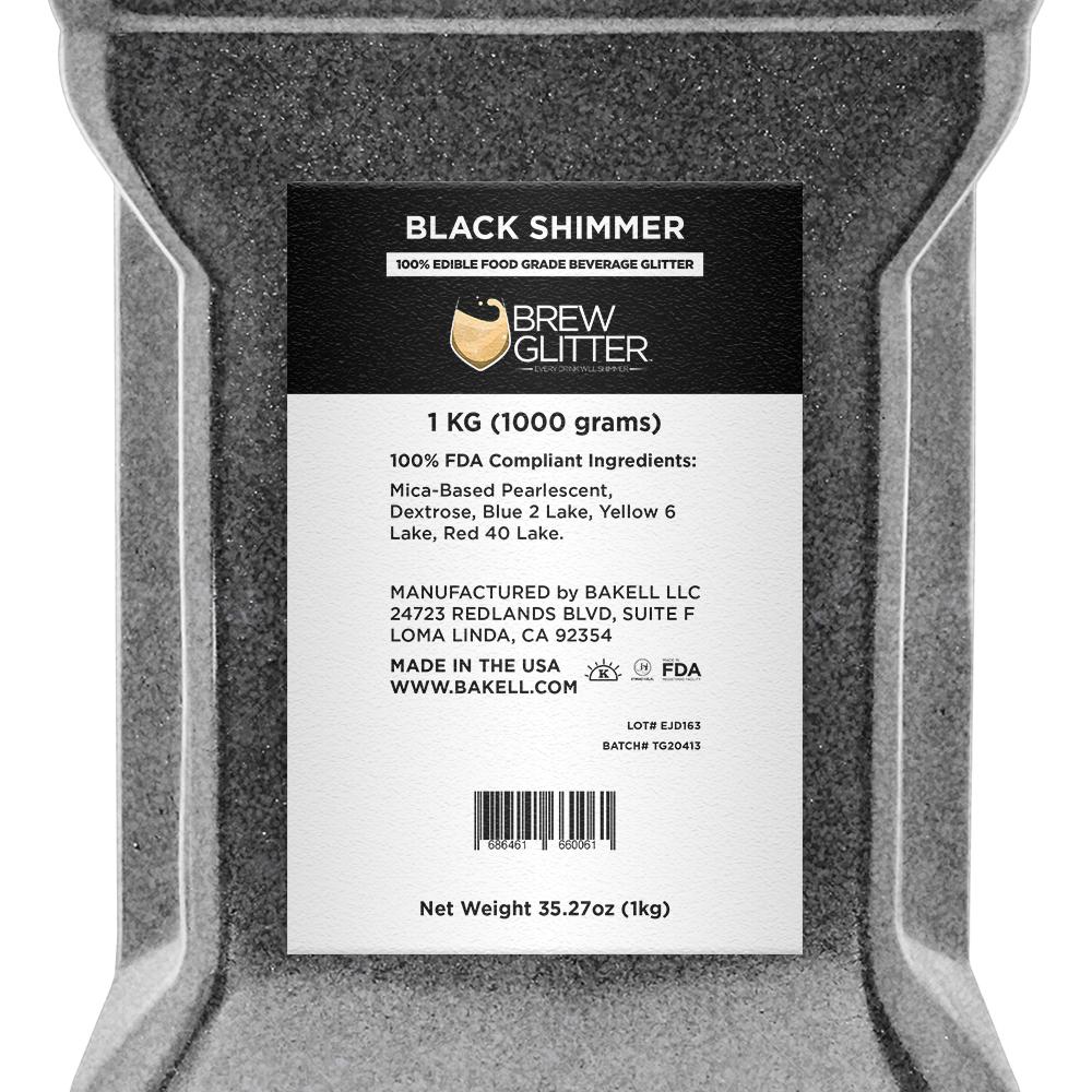 Black Shimmer Brew Glitter | Bulk Sizes-Brew Glitter®