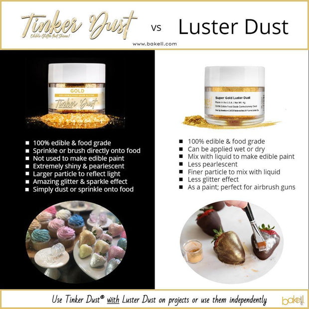 Black Tinker Dust Food Grade Edible Glitter | Bulk Sizes-Brew Glitter®