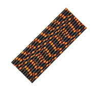 Black with Orange Polka Dot Stirring Straws-Brew Glitter®