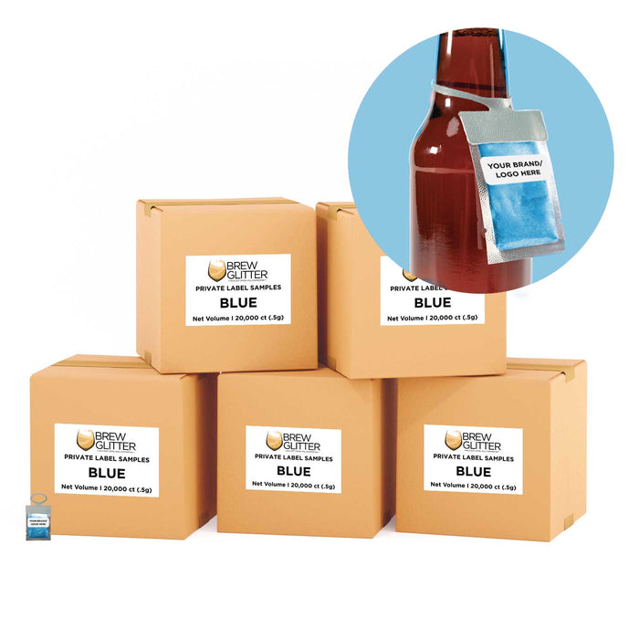 Blue Brew Glitter® Necker | Private Label-Brew Glitter®