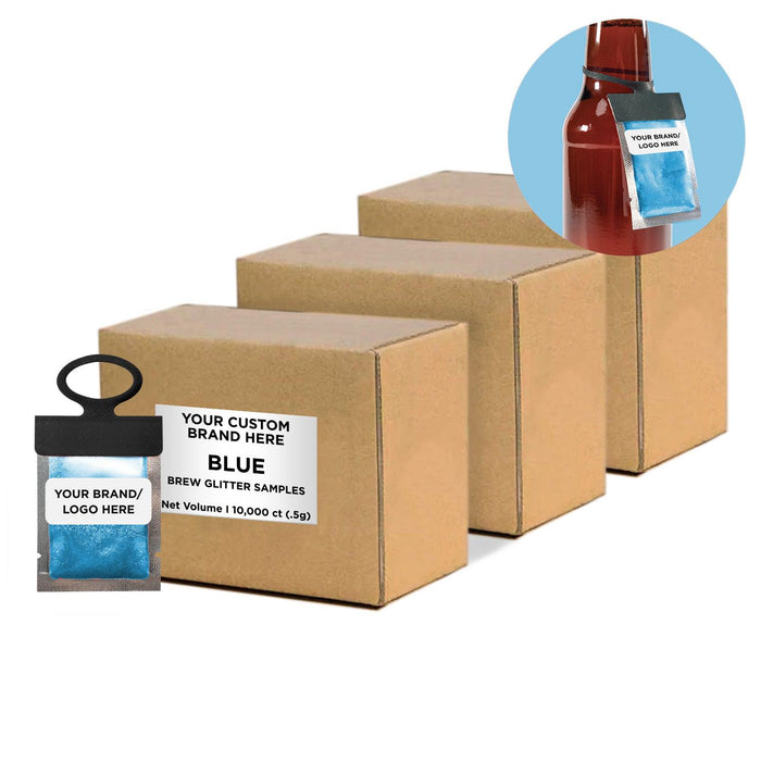 Blue Brew Glitter® Necker | Private Label-Brew Glitter®